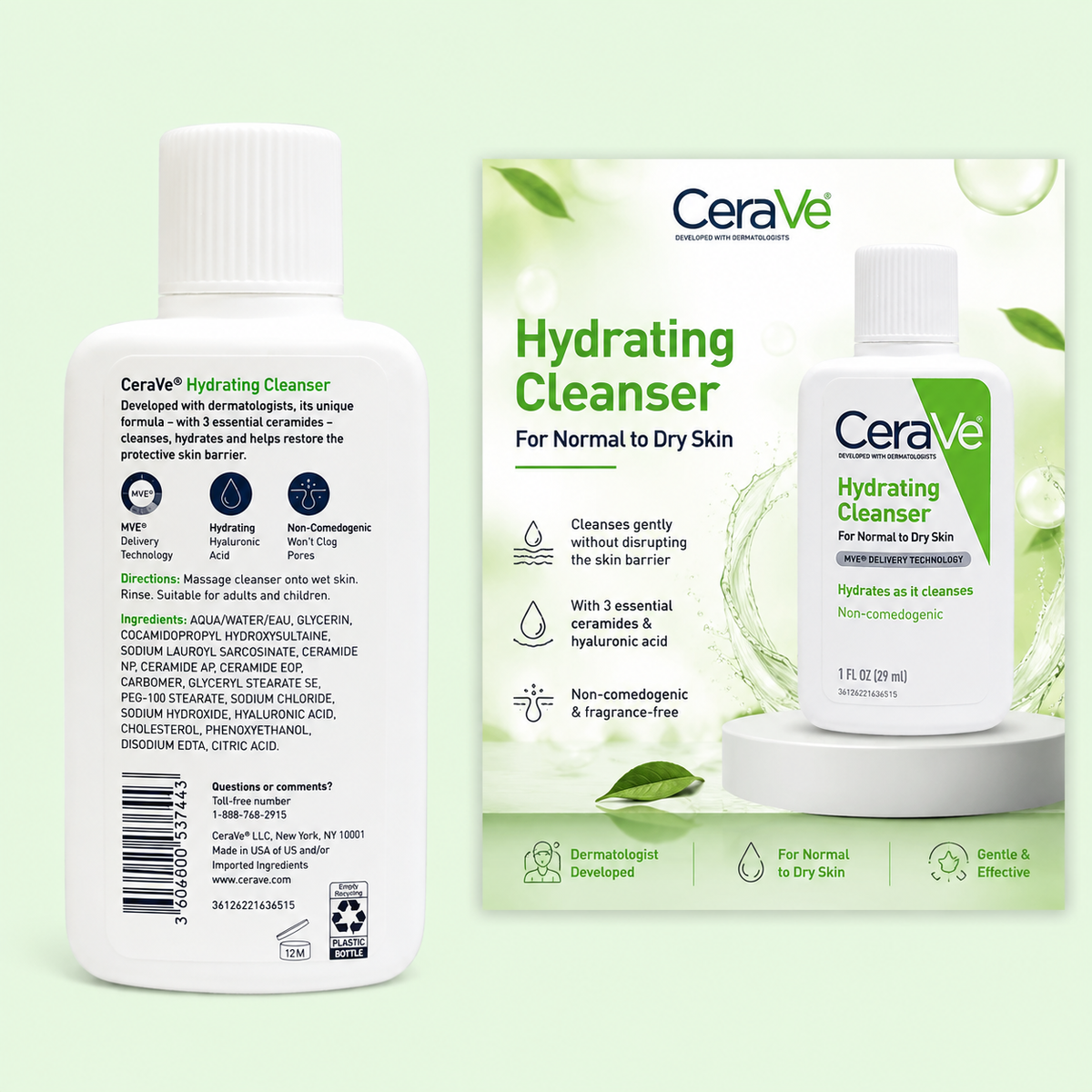CeraVe Hydrating Cleanser